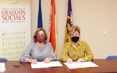 Firmamos acuerdo de colaboración con el Colegio de Graduados Sociales de las Islas Baleares